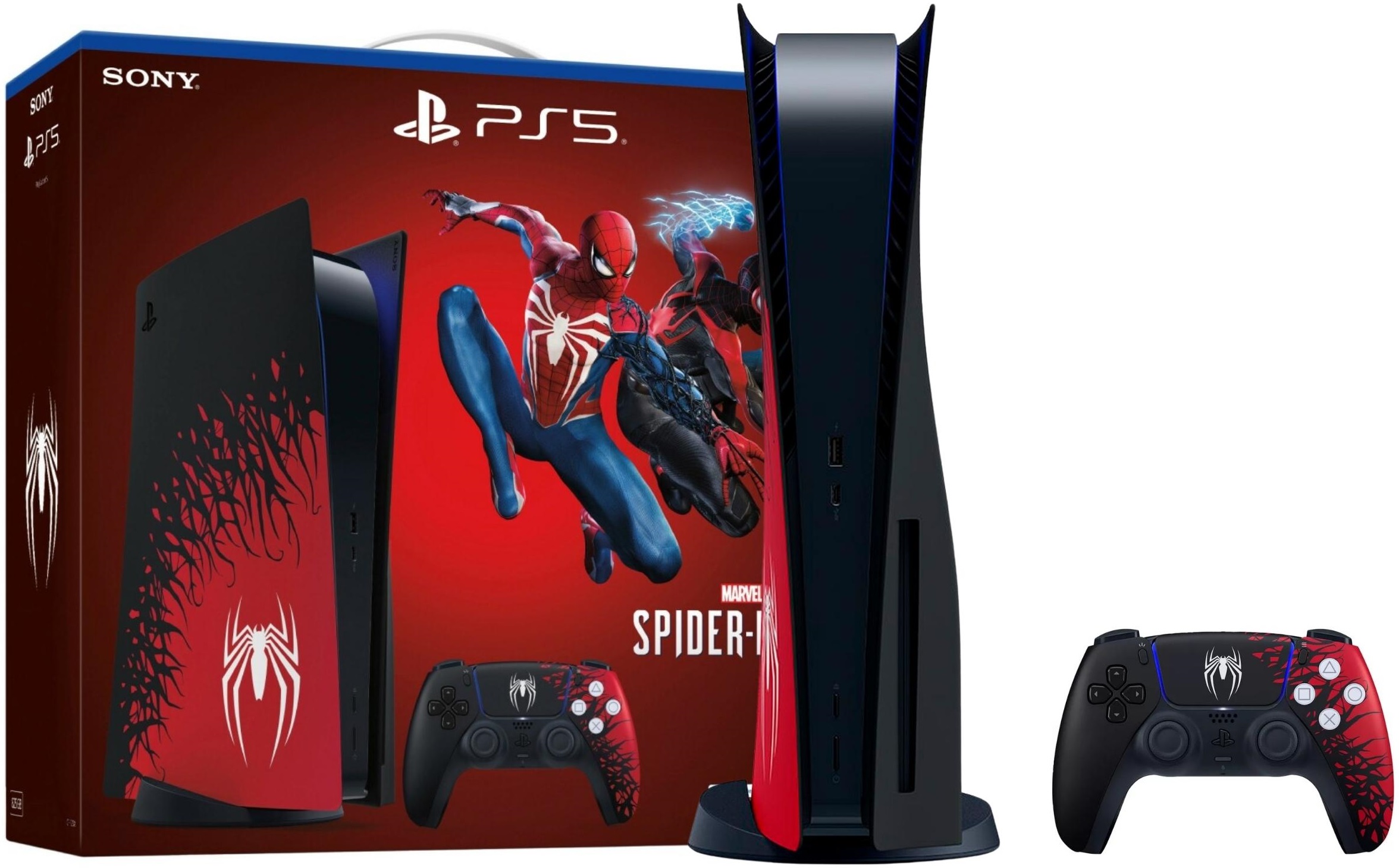 Consola Sony PlayStation 5 CFI-1215A Disk 825GB SSD - Marvel's Spider-Man 2